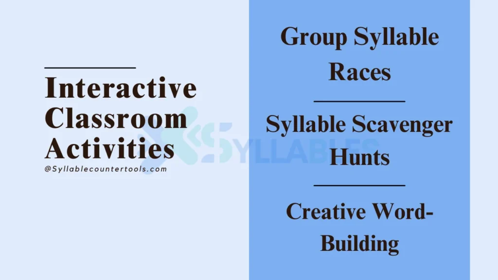 Interactive Classroom Activities